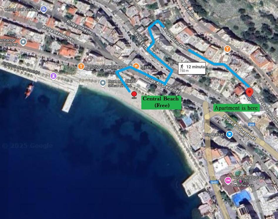 Vista View Comfort Sarandë Esterno foto